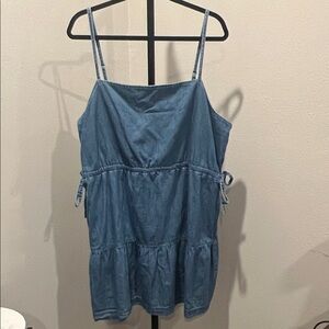 GAP Blue denim Camisole dress NWOT